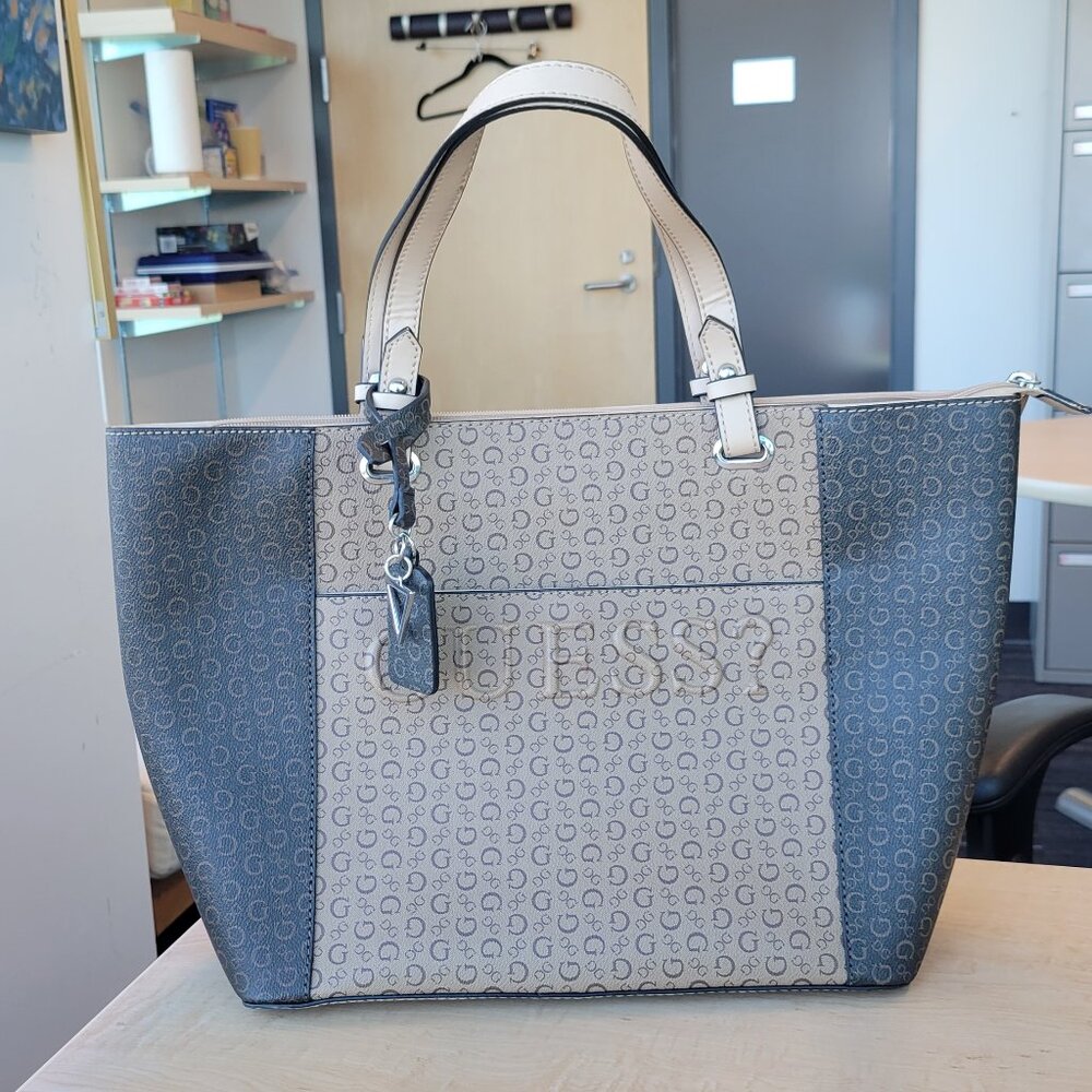 Guess Rigden Monogram Large Tote bag - Picture 1 of 9